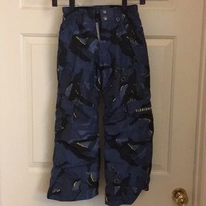 686 boy ski / snowboard pant, size xs
